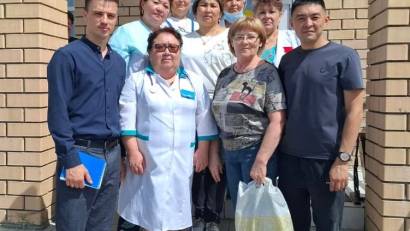 26 июня 2025 года состоялся мониторинговый выезд рабочей группы районной больницы во врачебную амбулаторию села Возвышенка